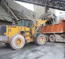 لودر چرخ لاستیکی SL50W-3