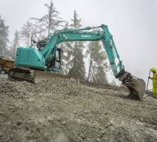 مینی بیل مکانیکی SK55SRX-6