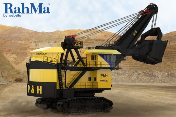 روپ شاول الکتریکی جدید کوماتسو با ظرفیت باربری 122.5 تن