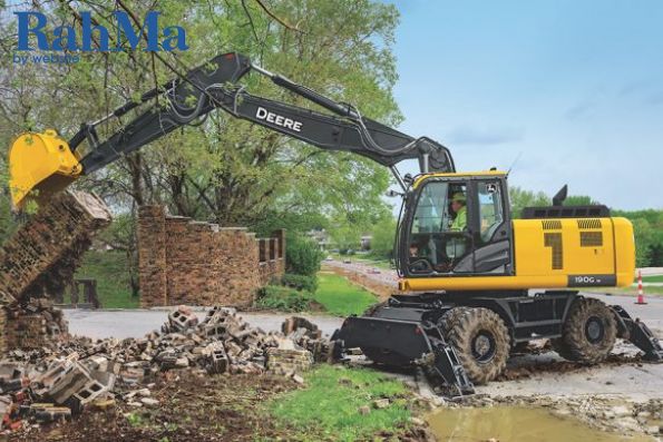 جان دیر بیل مکانیکی چرخی G190 خود را ارتقاء می دهد