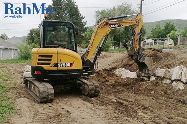 بیل مکانیکی سانی SY50U با تغییرات جدید