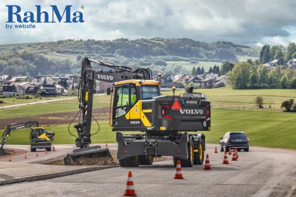 خرید بیل های مکانیکی چرخدار ولوو