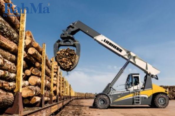 هندلر تنه درخت لیبهر برای اولین بار در Bauma 2019 نمایش داده می شود