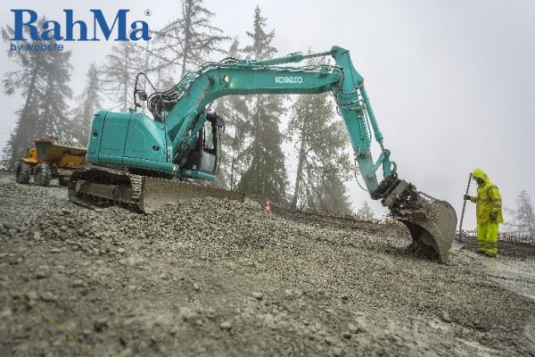 مینی بیل مکانیکی SK55SRX-6