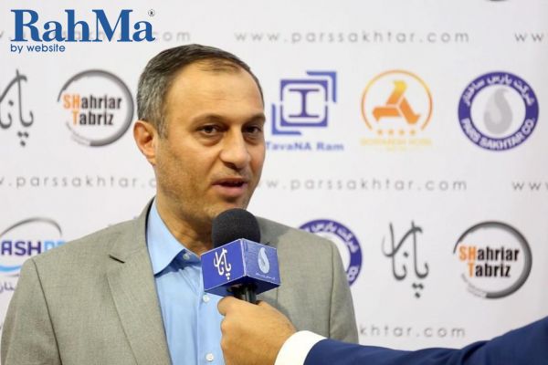 مدیرعامل شرکت شهرک های صنعتی تهران: حضور مجموعه خوشنام و علمی گروه صنعتى پارس ساختار در نمایشگاه بین المللى ایران متافو باعث افتخار خطه آذربایجان است
