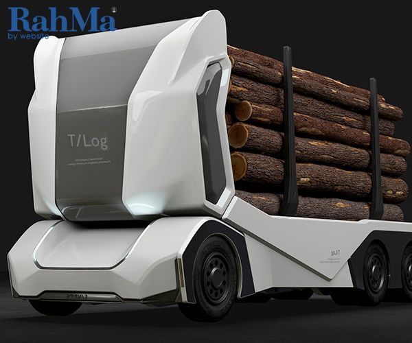 T-Log اولین کامیون تمام برقی و خودران