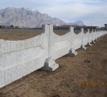 دیوار بتنی پیش ساخته طرح آجرنما یکرونما(کد: DN-1)