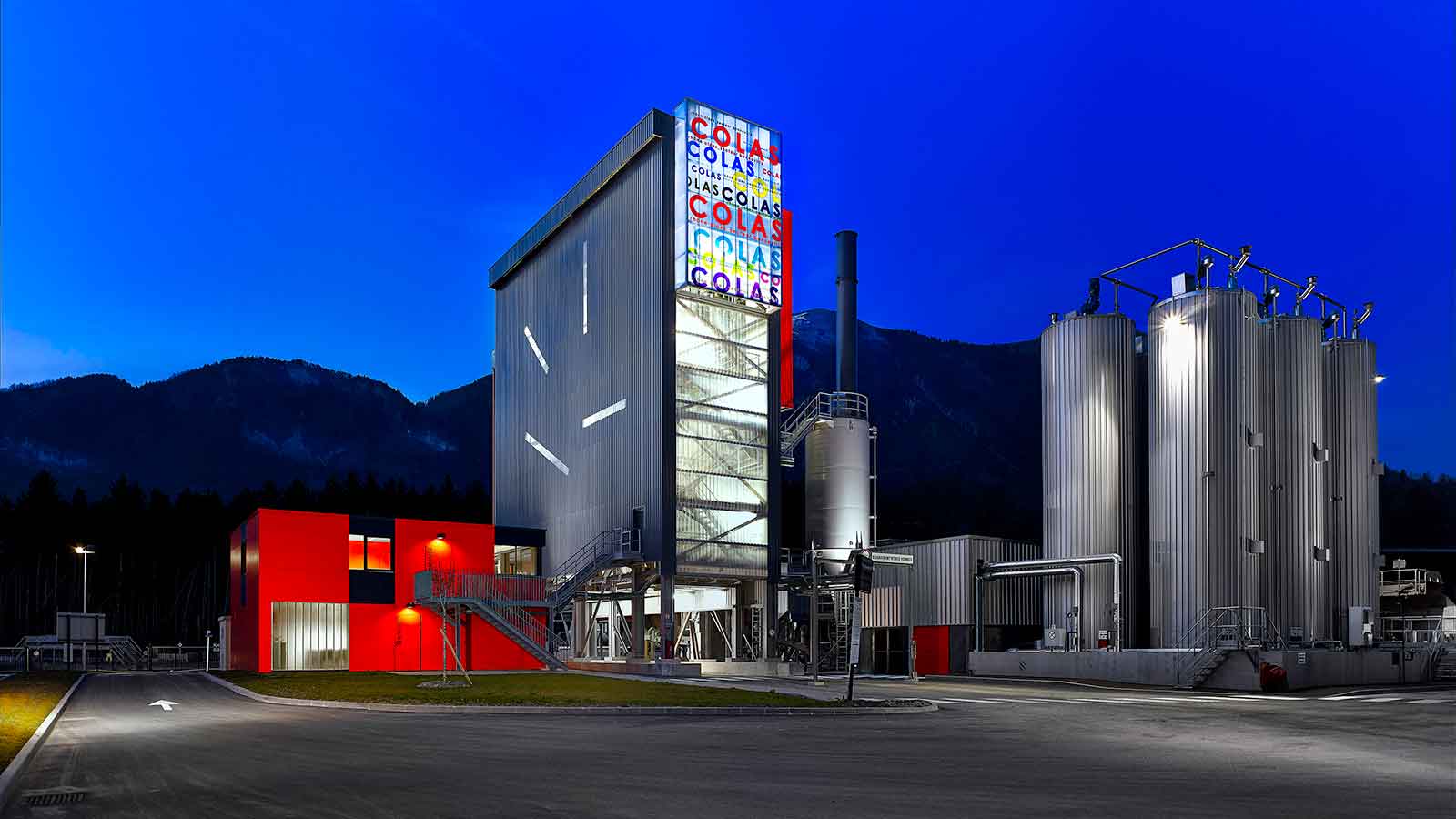 کارخانه آسفالت ACP 120-300 CONTIMIX