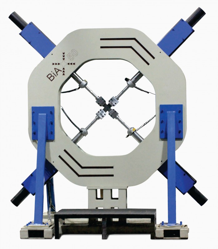 دستگاه سروو هیدرولیک نیرو بالای دومحوری