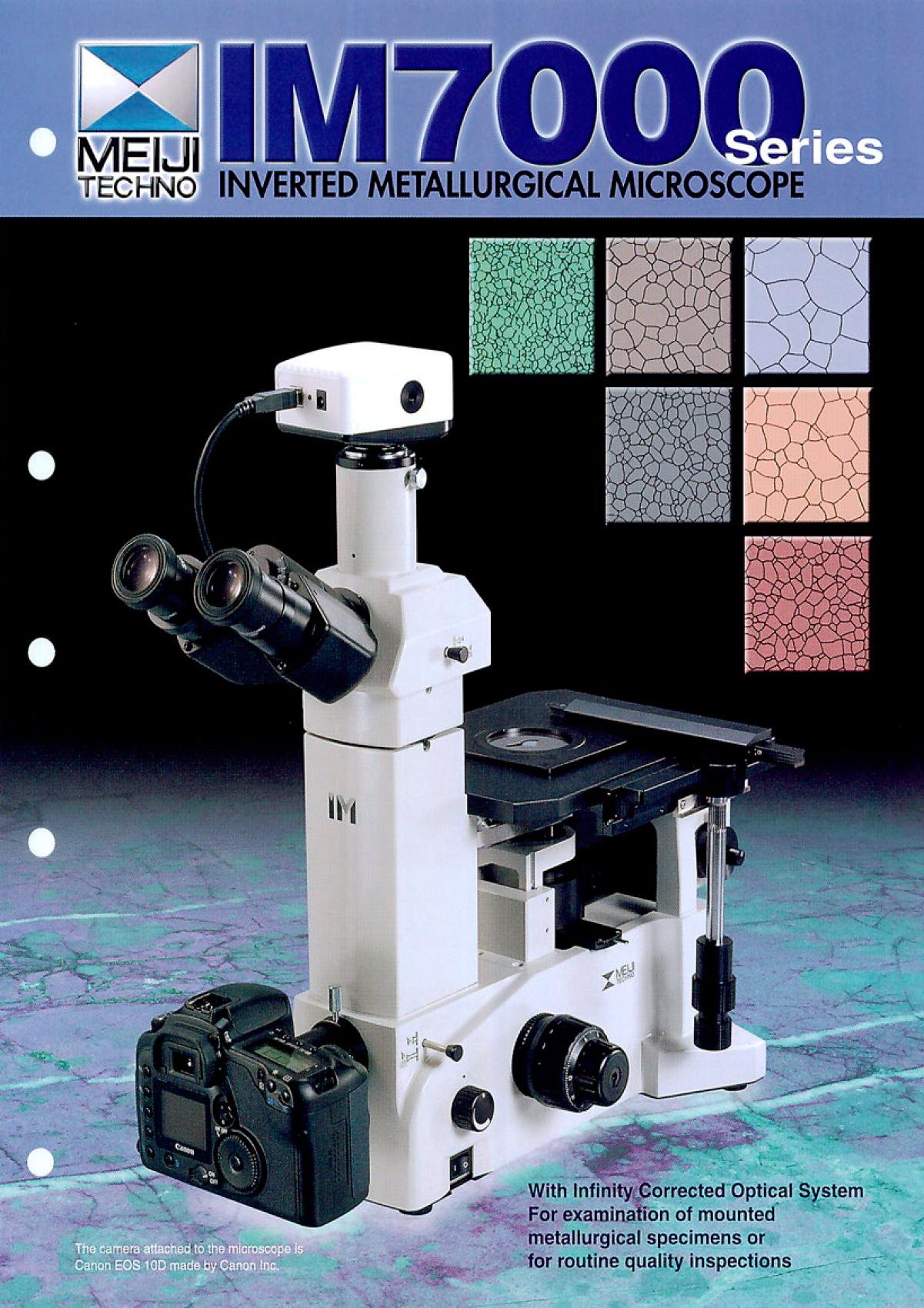 میکروسکوپ متالوگرافی معکوس سری IM7000