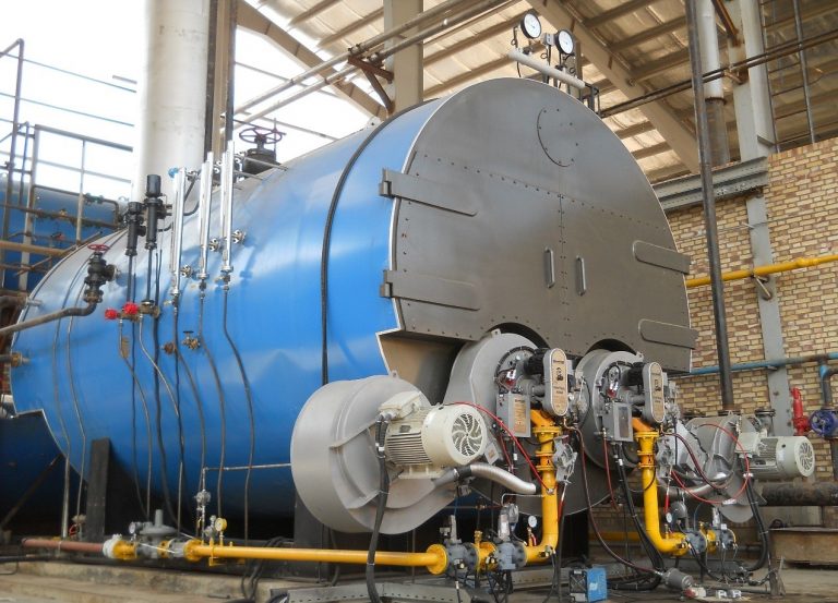 دیگ بخار دو کوره