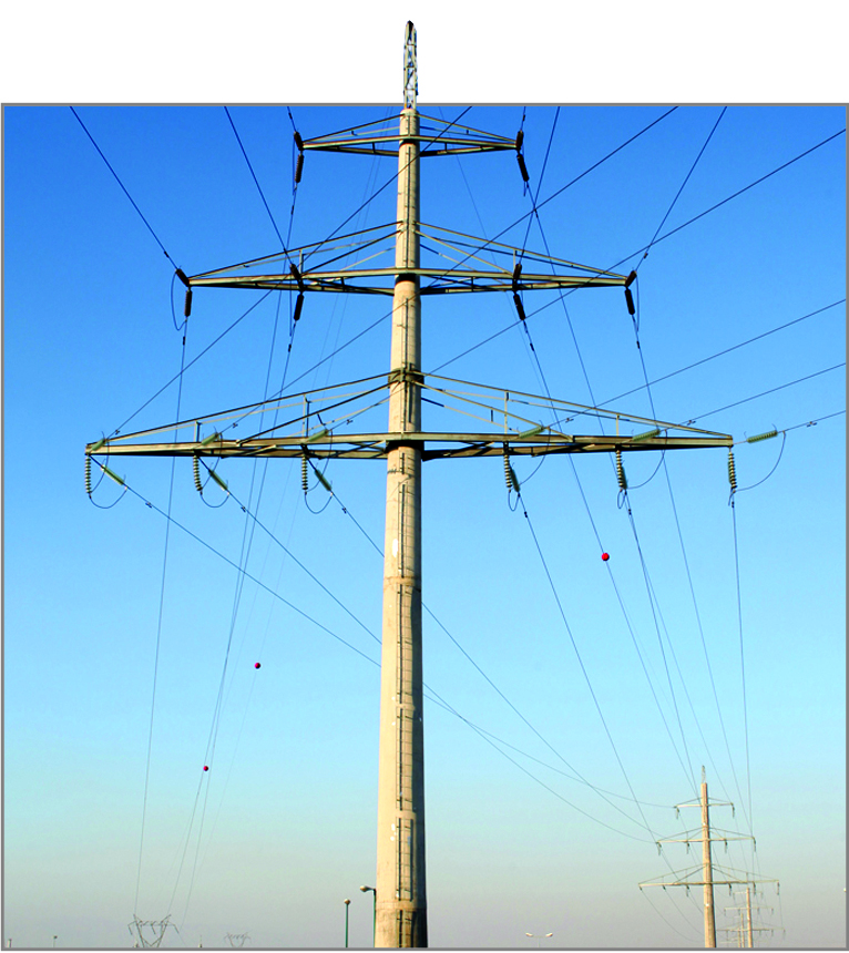 خدمات: خطوط انتقال و فوق توزیع نیرو